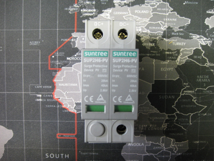 سرج ارستر 600 ولت دو پل Suntree DC
