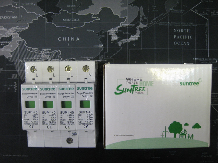 سرج ارستر 420 ولت چهار پل سه فاز+ نول Suntree AC