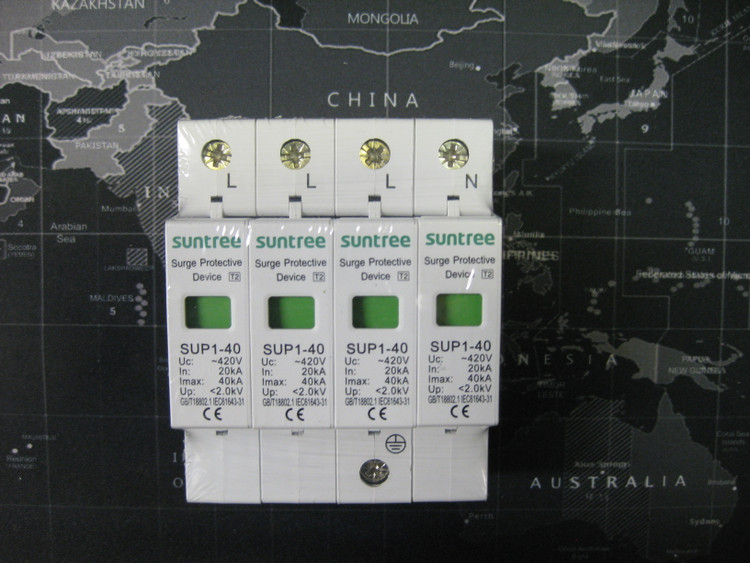 سرج ارستر 420 ولت چهار پل سه فاز+ نول Suntree AC