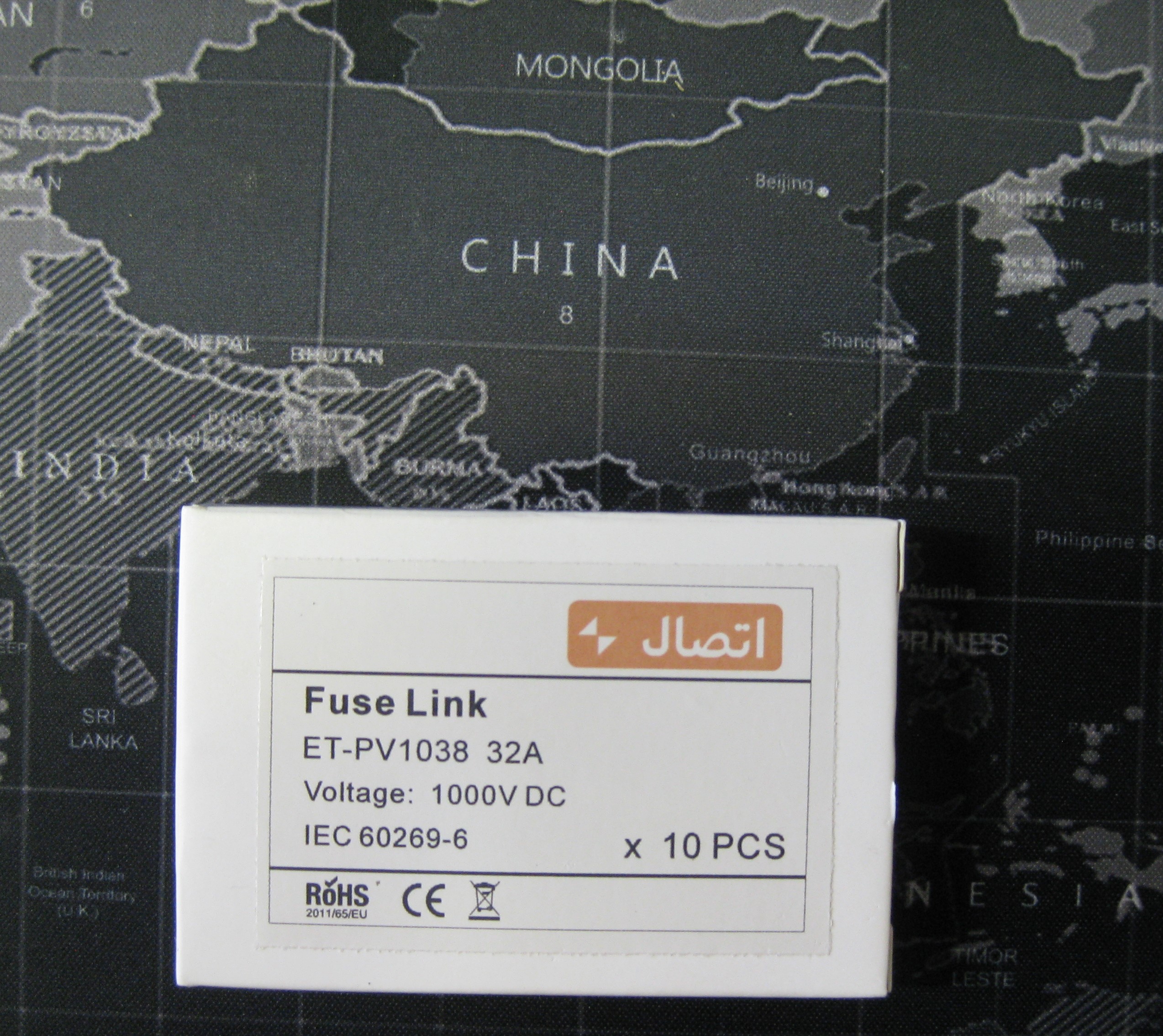 فیوز سیگاری 32 آمپر 1000 ولت DC برند ETE